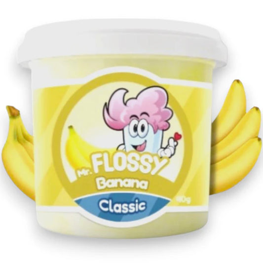 Barbe à Papa Banane (x1)