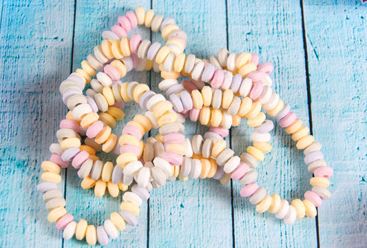 Colliers de bonbons dextrose
