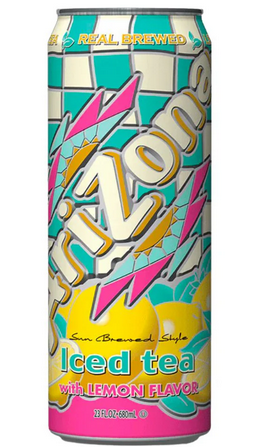 CANETTE ARIZONA Lemon Tea 330 ML