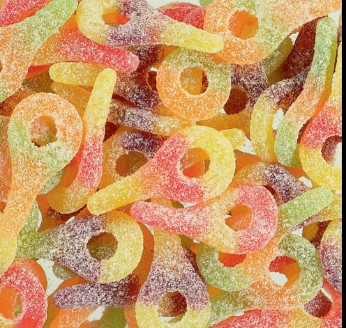 Bonbon tétine acidulée 100 Gr