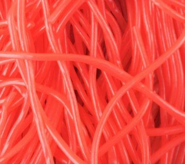 Lassos Lisses Fraises lot de 10