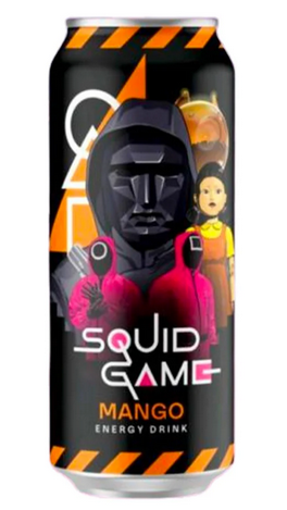 Squid Game Energy Drink Mange 33Cl