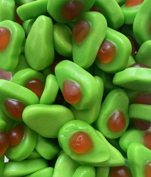 Bonbon en forme d’Avocat gélifié 100g