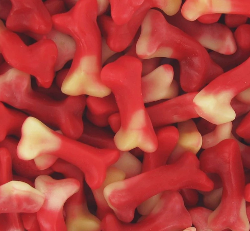 Os gélifiés lisses 100 Gr