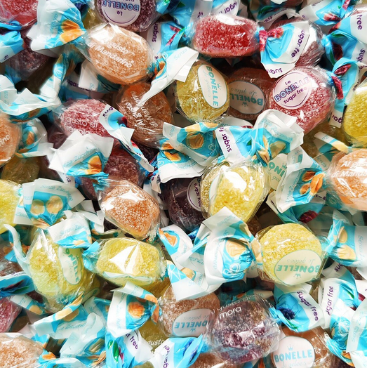 Bonbon Fruité Gélifié tendre Sans Sucre 100g
