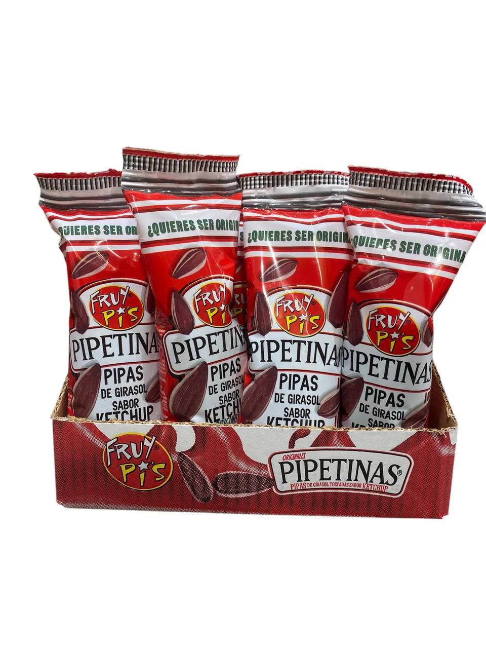 GRAINES DE TOURNESOL GRILLÉES (PIPAS KETCHUP) l'unité