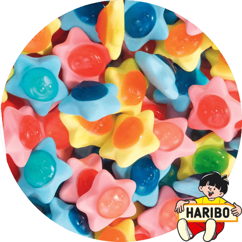 étoiles Haribo 100 Gr