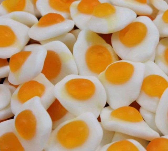 Oeufs au plat Haribo 100 Gr