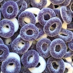Anneaux Sucrés Goût Passion 100 Gr