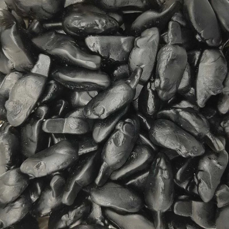 Souris molles réglisse 100 Gr