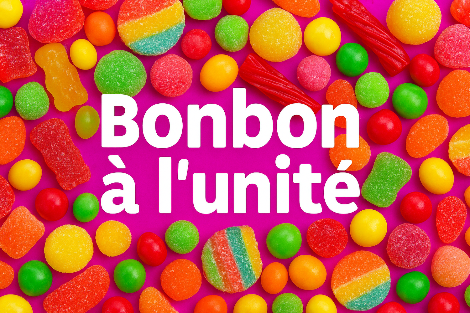 Bonbon à l'unité