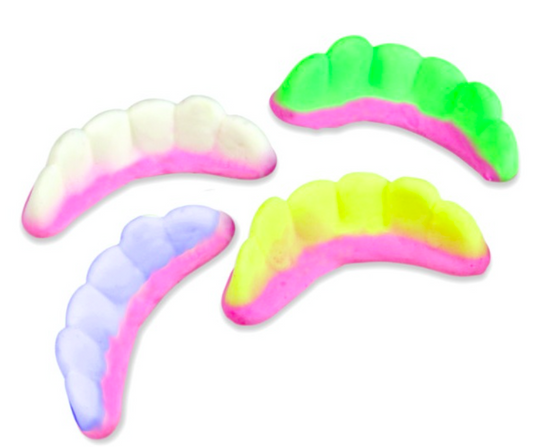 Dentier lisse multicolore 100 Gr