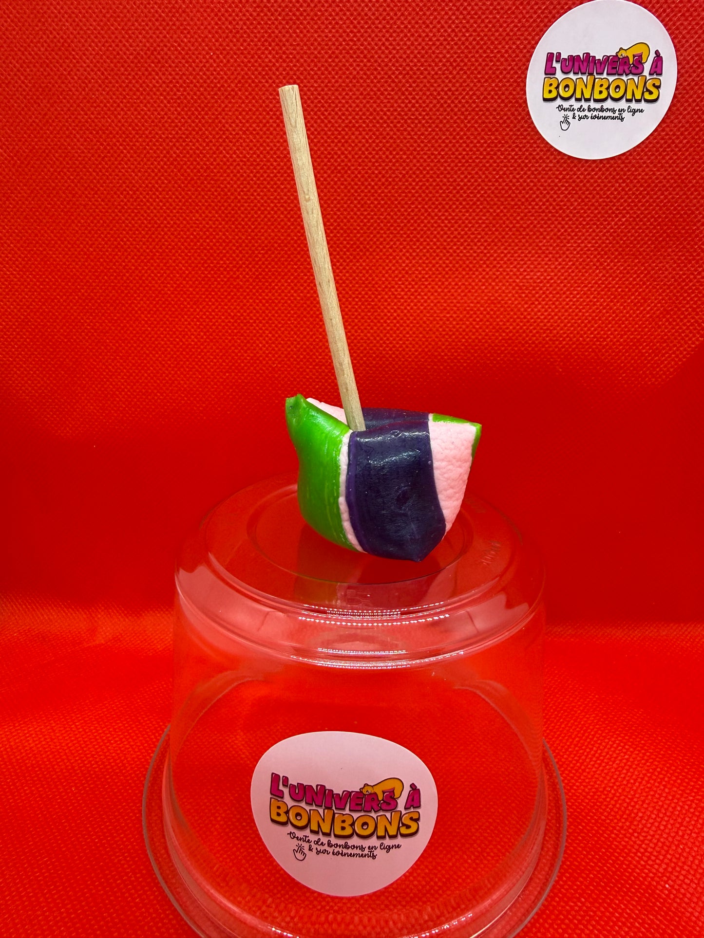 Pilon forain cerise (x1)