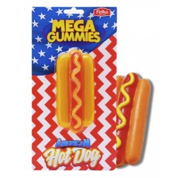 Mega Gummy en forme de Hot Dog Americaim
