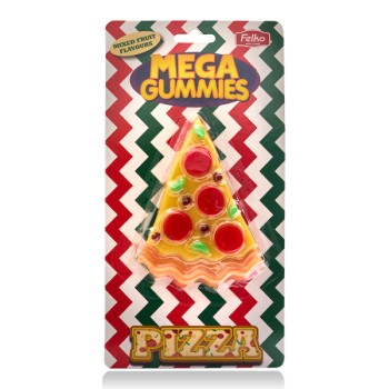 Mega Gummy en forme de Part de pizza