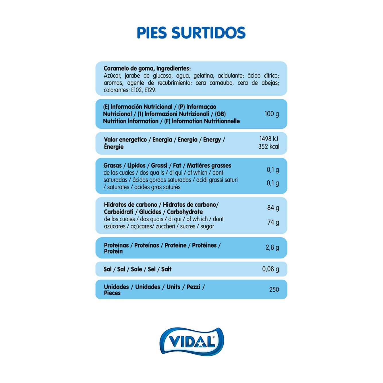 Pied Lisse 100 gr